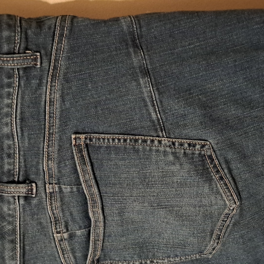 Torrid Dark Blue Distressed Jeans.  Size 24T. - Picture 9 of 9